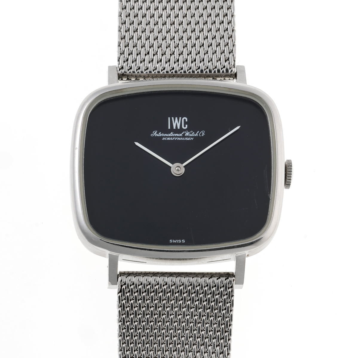 IWC インターナショナルウォッチカンパニー クッションスクエアウォッチ 手巻 Cal.423 2583 SS メンズ 時計 2510264