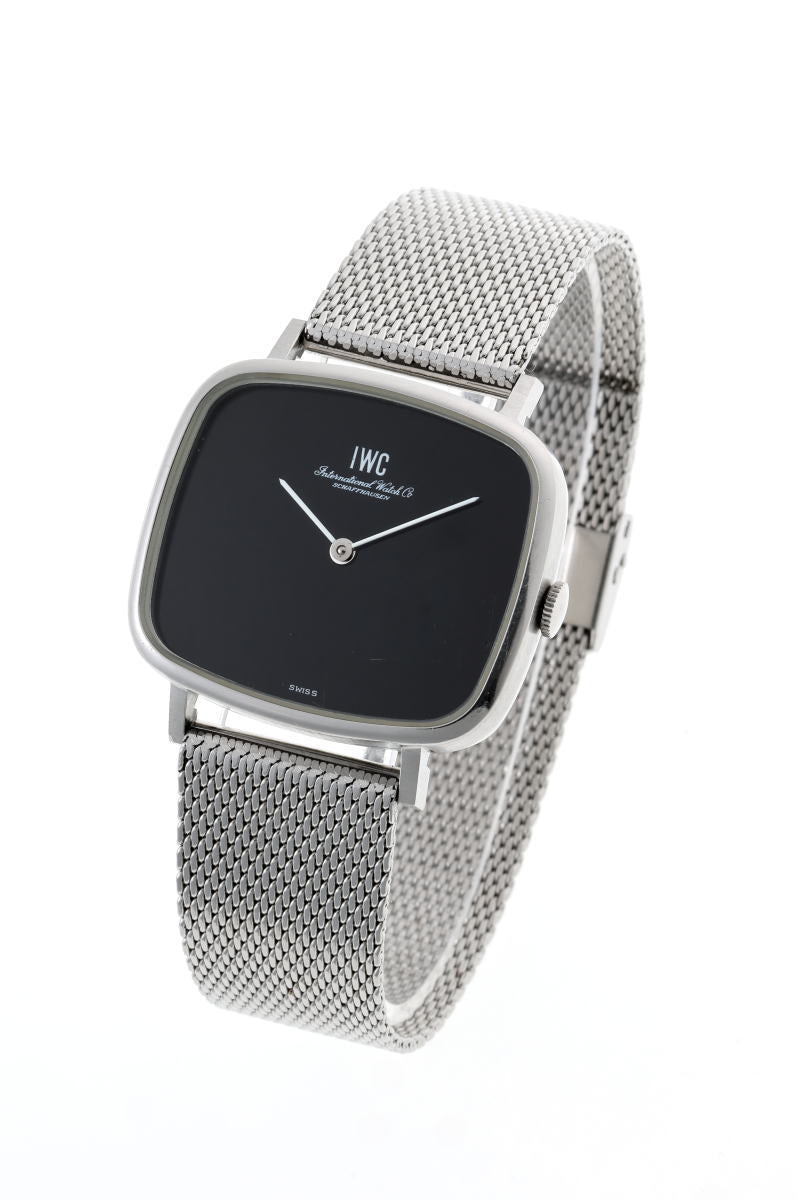 IWC インターナショナルウォッチカンパニー クッションスクエアウォッチ 手巻 Cal.423 2583 SS メンズ 時計 2510264
