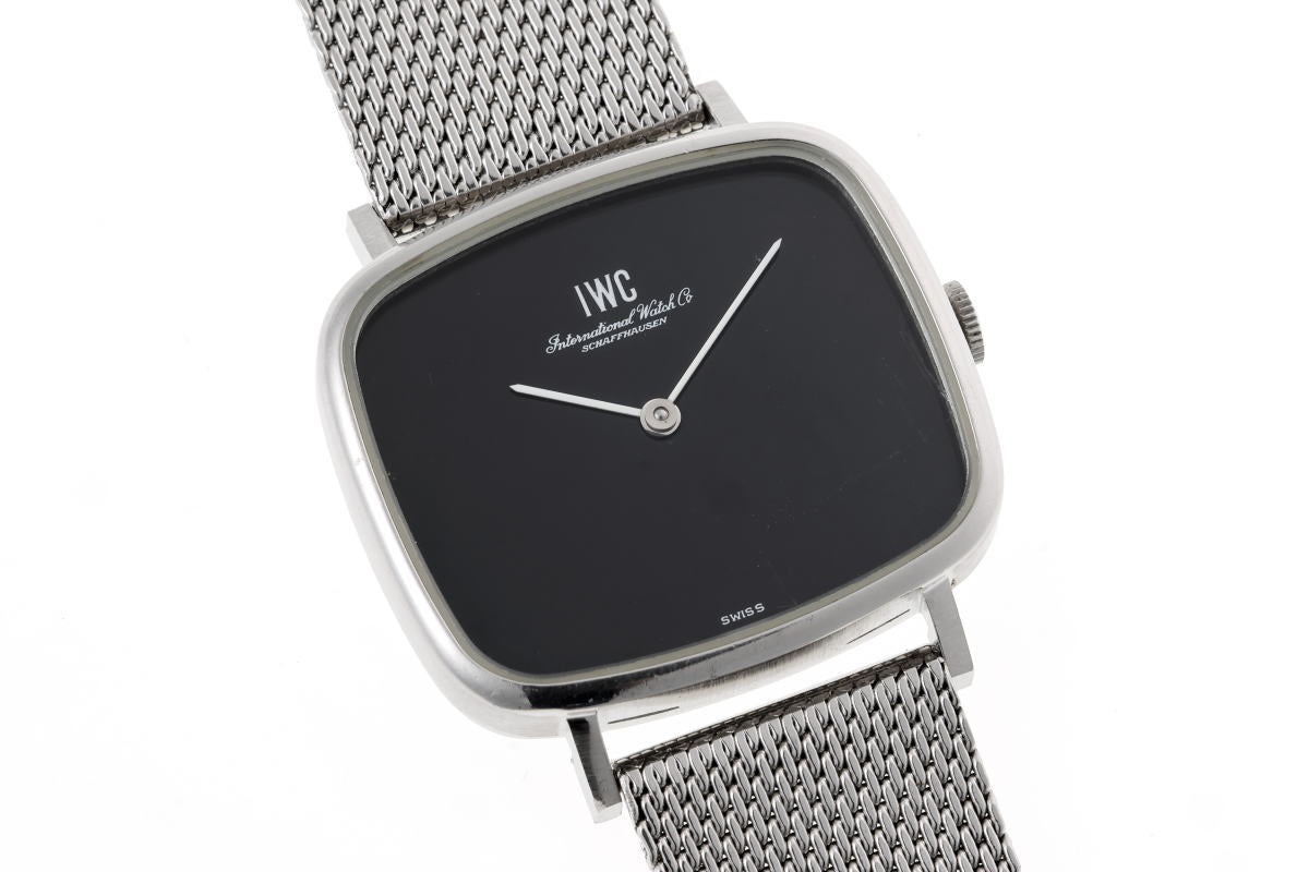 IWC インターナショナルウォッチカンパニー クッションスクエアウォッチ 手巻 Cal.423 2583 SS メンズ 時計 2510264