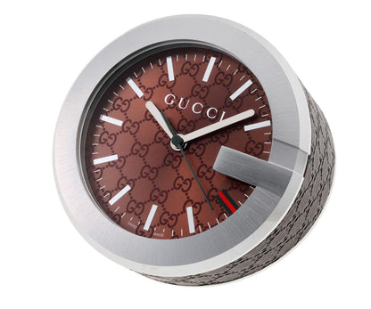 GUCCI グッチ Gクロック 置時計 クォーツ YC210007 SS ユニセックス 時計 2510273