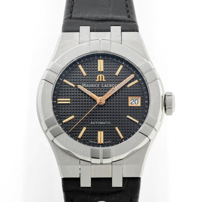 MAURICE LACROIX モーリスラクロア アイコン デイト オートマチック AI6007-SS002-331-1 SS メンズ 時計 2510274