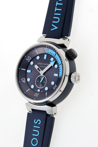 Louis Vuitton ルイヴィトン タンブール ストリートダイバー オートマチック QA121Z SS メンズ 時計 2510281