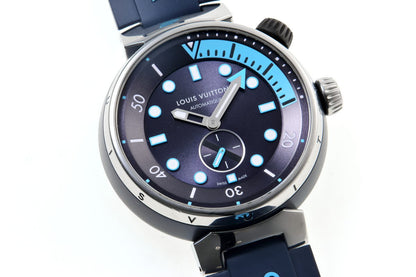 Louis Vuitton ルイヴィトン タンブール ストリートダイバー オートマチック QA121Z SS メンズ 時計 2510281