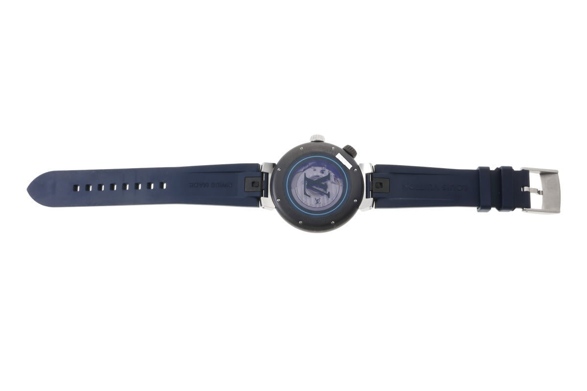 Louis Vuitton ルイヴィトン タンブール ストリートダイバー オートマチック QA121Z SS メンズ 時計 2510281