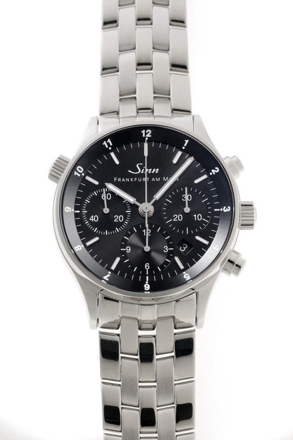 SINN ジン ファイナンシャル クロノグラフ オートマチック 6000 SS メンズ 時計 2510282