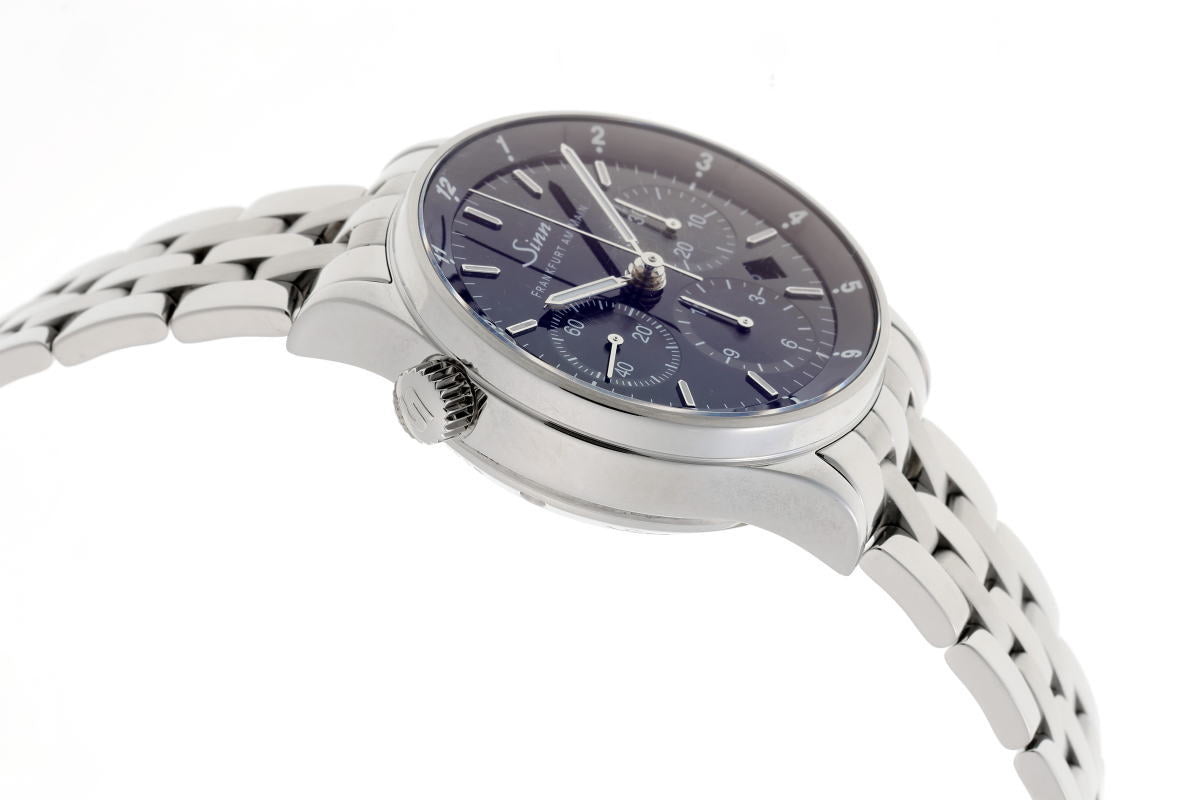 SINN ジン ファイナンシャル クロノグラフ オートマチック 6000 SS メンズ 時計 2510282