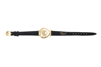 Chopard ショパール ハッピーダイヤモンド ハート 7Pダイヤ クォーツ 20/4516-0001 750YG レディース 時計 2510284