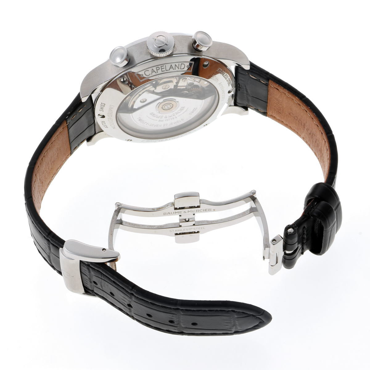 BAUME＆MERCIER ボーム＆メルシエ ケープランド クロノグラフ オートマチック 日本限定 M0A10437 SS メンズ 時計 2510285