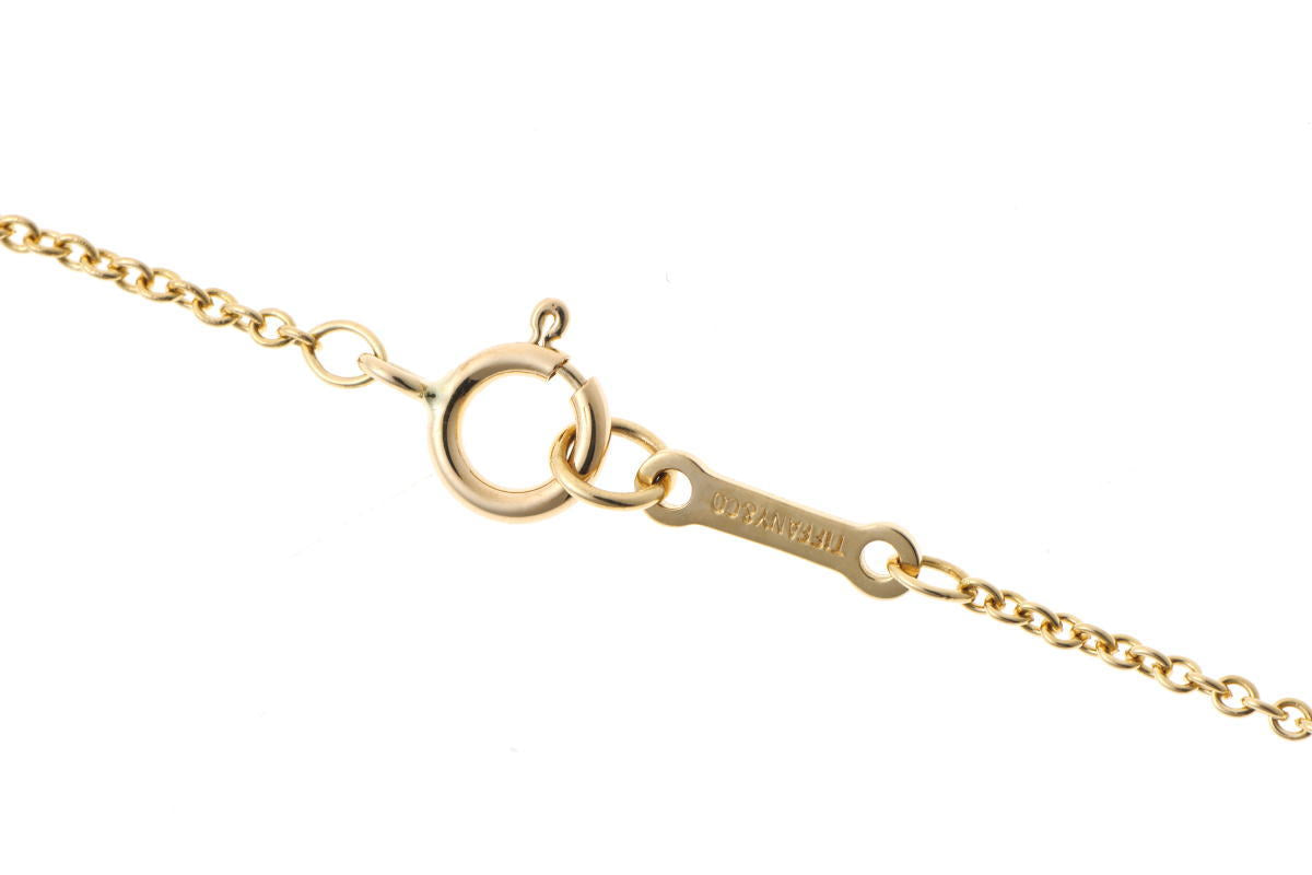 Tiffany & Co. ティファニー パロマピカソ ラビングハート ネックレス - イエローゴールド 750YG 2510287