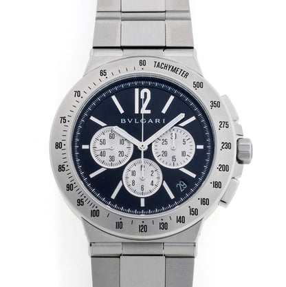 BVLGARI ブルガリ ディアゴノ ヴェロチッシモ オートマチック Cal.BVL328 DG41SCH SS メンズ 時計 2510293