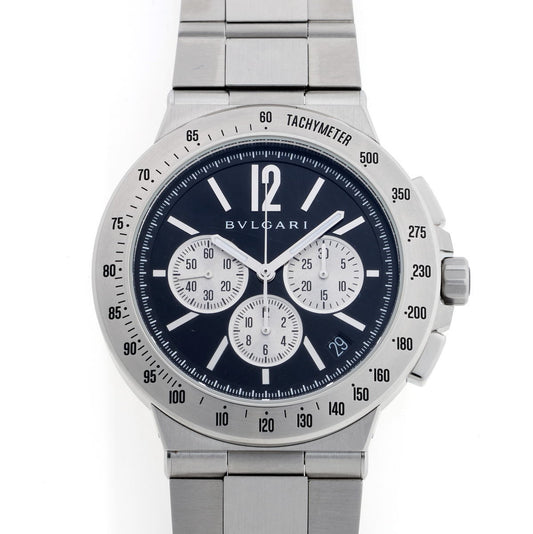 BVLGARI ブルガリ ディアゴノ ヴェロチッシモ オートマチック Cal.BVL328 DG41SCH SS メンズ 時計 2510293