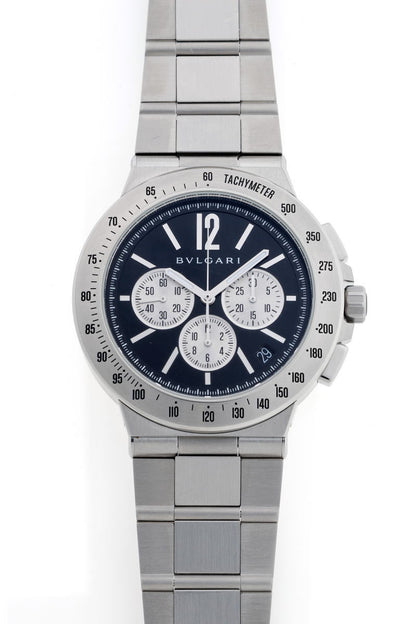 BVLGARI ブルガリ ディアゴノ ヴェロチッシモ オートマチック Cal.BVL328 DG41SCH SS メンズ 時計 2510293