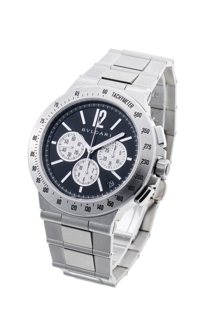 BVLGARI ブルガリ ディアゴノ ヴェロチッシモ オートマチック Cal.BVL328 DG41SCH SS メンズ 時計 2510293