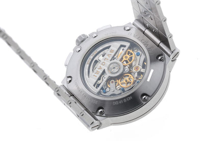 BVLGARI ブルガリ ディアゴノ ヴェロチッシモ オートマチック Cal.BVL328 DG41SCH SS メンズ 時計 2510293