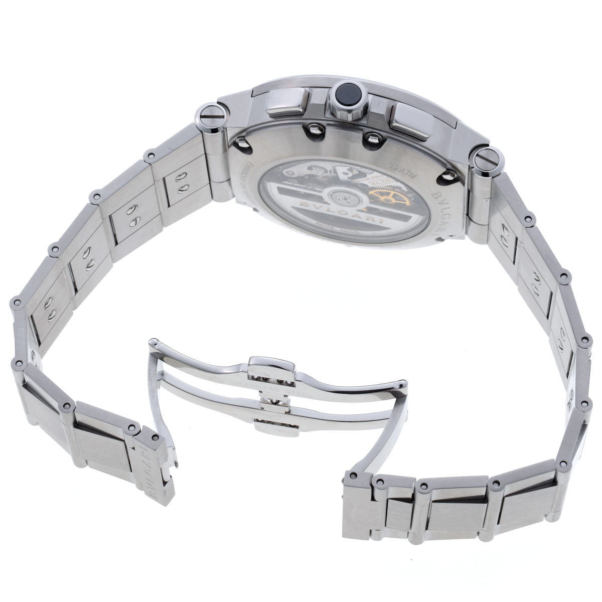 BVLGARI ブルガリ ディアゴノ ヴェロチッシモ オートマチック Cal.BVL328 DG41SCH SS メンズ 時計 2510293