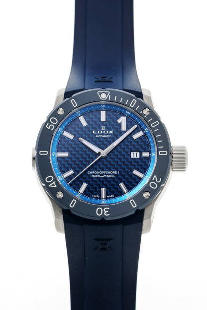 EDOX エドックス クロノオフショア1 プロフェッショナル オートマチック 80099-3BU3-BUIN3 SS / CE メンズ 時計 2510298