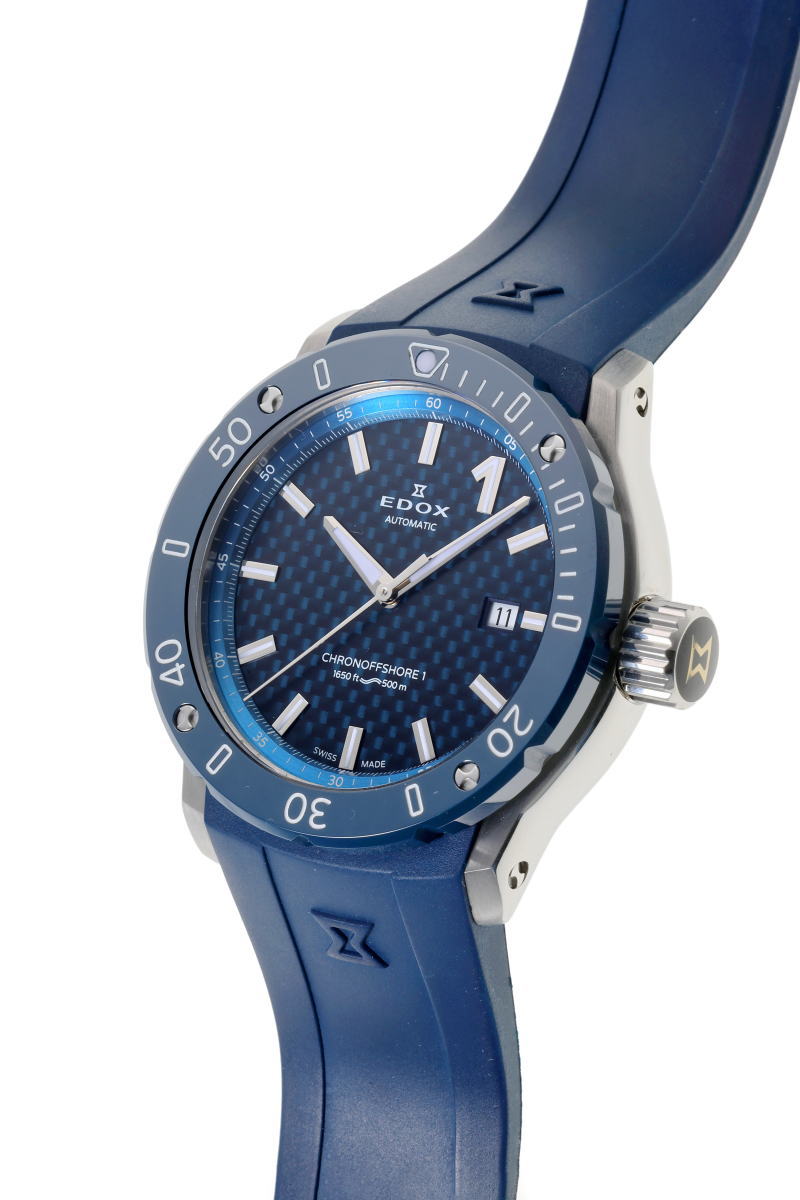 EDOX エドックス クロノオフショア1 プロフェッショナル オートマチック 80099-3BU3-BUIN3 SS / CE メンズ 時計 2510298