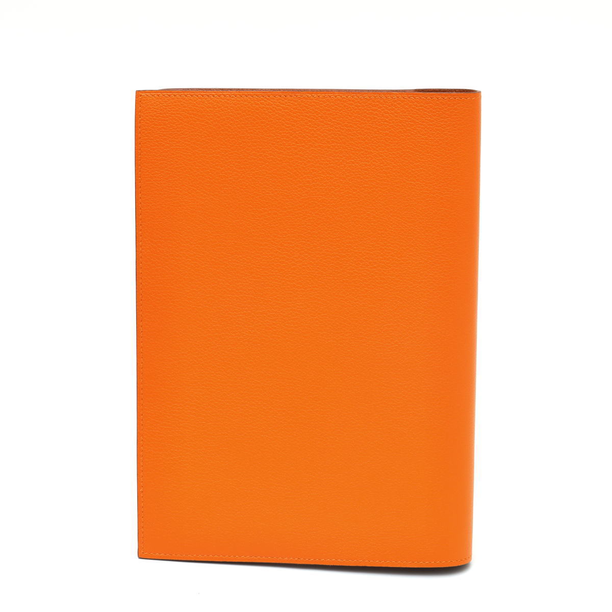 HERMES エルメス ノートカバー EAジップ A5サイズ トゴ　オレンジ / ゴールド 2520007