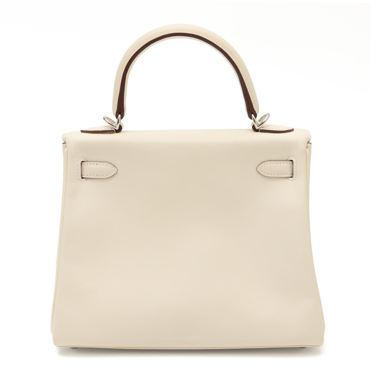 HERMES エルメス ケリー 25 イン＆アウト シルバー金具 ハンドバッグ U刻印 ヴォースイフト ナタ - 2520009