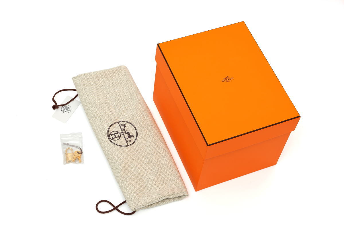 HERMES エルメス ピコタンロック 18 PM エクラ ゴールド金具 ハンドバッグ トリヨンクレマンス / ヴォースイフト アルザン / ビスキュイ - 2520027