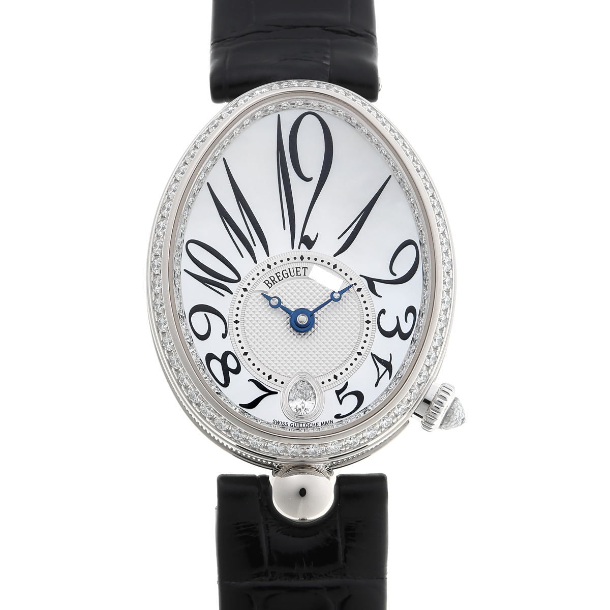 BREGUET ブレゲ クイーン オブ ネイプルズ ダイヤ オートマチック Cal.537/3 8918BB/58/964/D00D 750WG レディース 時計 2520045