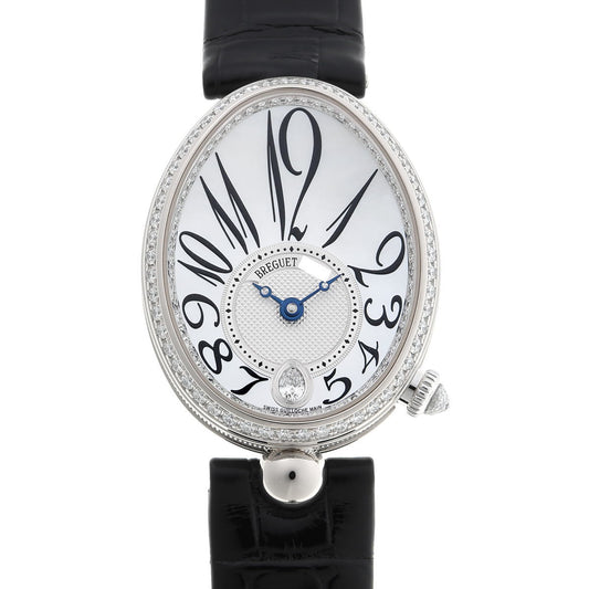 BREGUET ブレゲ クイーン オブ ネイプルズ ダイヤ オートマチック Cal.537/3 8918BB/58/964/D00D 750WG レディース 時計 2520045