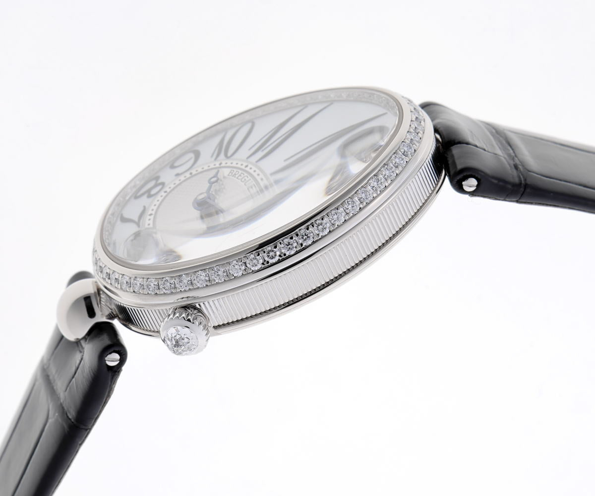 BREGUET ブレゲ クイーン オブ ネイプルズ ダイヤ オートマチック Cal.537/3 8918BB/58/964/D00D 750WG レディース 時計 2520045