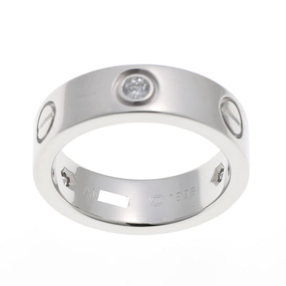 Cartier カルティエ LOVE　ラブ クラシック ハーフダイヤ #50 リング B4032550 ホワイトゴールド 750WG 2520059