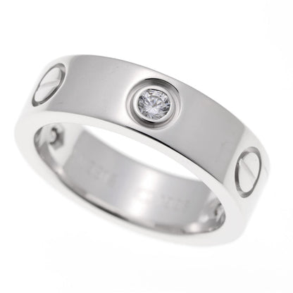 Cartier カルティエ LOVE　ラブ クラシック ハーフダイヤ #50 リング B4032550 ホワイトゴールド 750WG 2520059