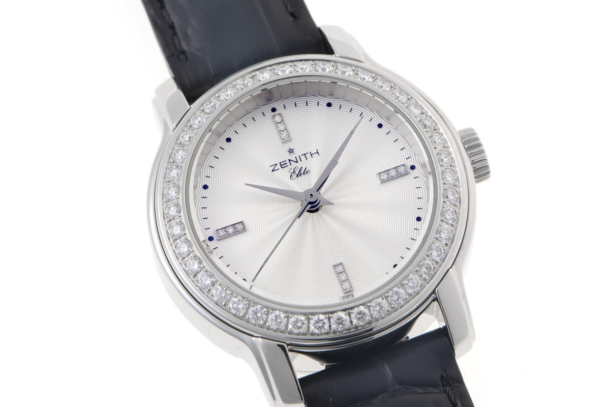 ZENITH ゼニス エリート ベイビースター ダイヤ オートマチック 03/16.1220.67 自動巻き. レディース 時計 2520095
