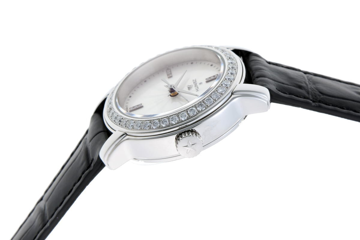 ZENITH ゼニス エリート ベイビースター ダイヤ オートマチック 03/16.1220.67 自動巻き. レディース 時計 2520095