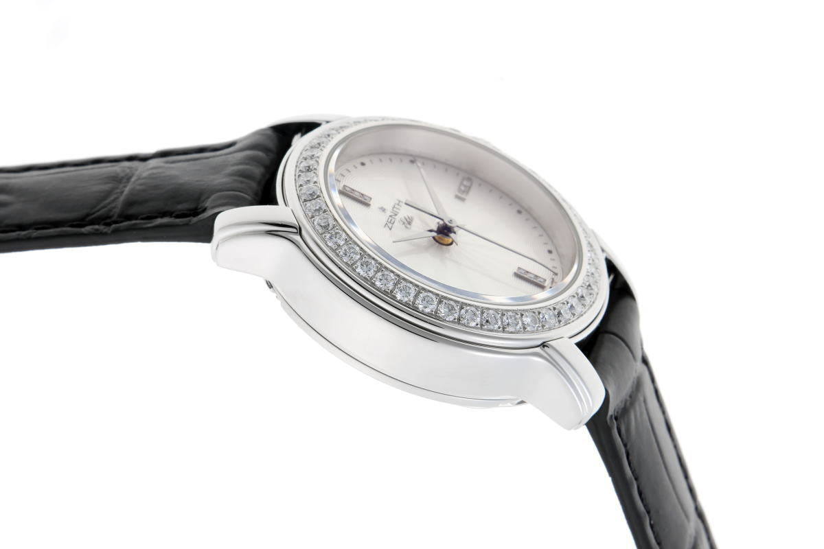 ZENITH ゼニス エリート ベイビースター ダイヤ オートマチック 03/16.1220.67 自動巻き. レディース 時計 2520095