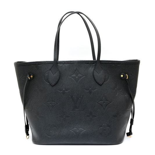 Louis Vuitton ルイヴィトン ネヴァーフル MM トートバッグ モノグラム・アンプラント ノワール M45685 2600129