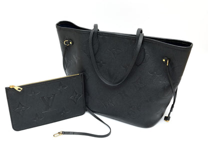 Louis Vuitton ルイヴィトン ネヴァーフル MM トートバッグ モノグラム・アンプラント ノワール M45685 2600129