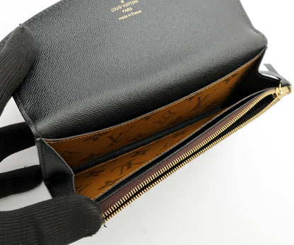 Louis Vuitton ルイヴィトン ポルトフォイユ・エミリー フラップ長財布 M82157 モノグラム・リバース　ブラウン 2600132