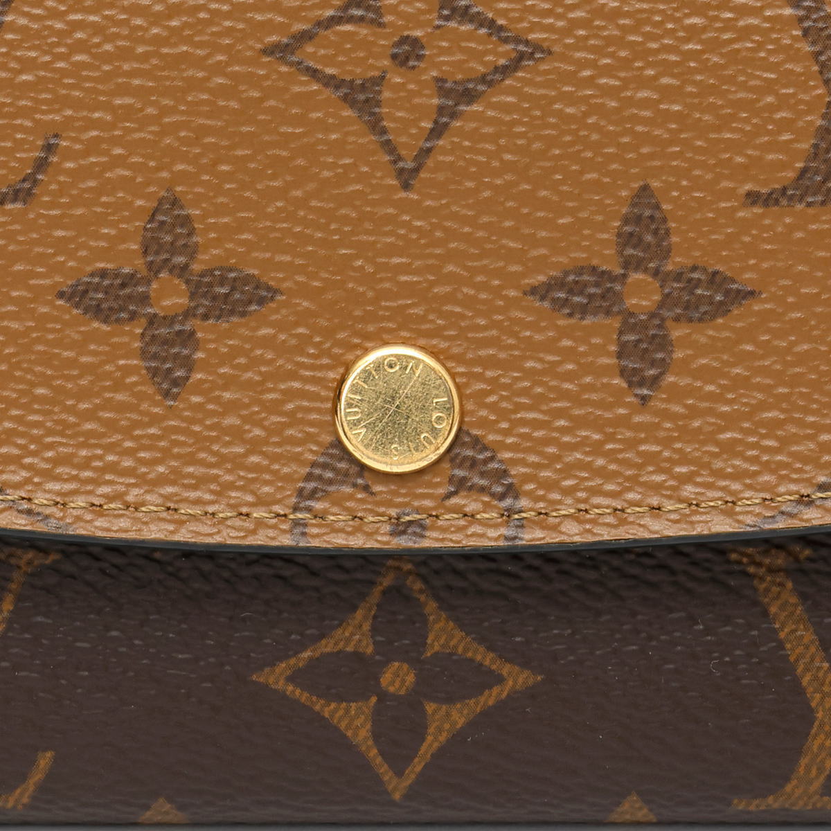 Louis Vuitton ルイヴィトン ポルトフォイユ・エミリー フラップ長財布 M82157 モノグラム・リバース　ブラウン 2600132