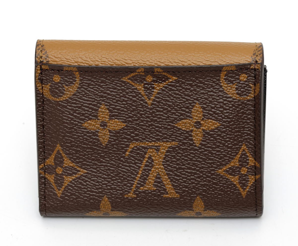 Louis Vuitton ルイヴィトン ポルトフォイユ・ゾエ コンパクトウォレット M80725 モノグラム・リバース　ブラウン 2600154
