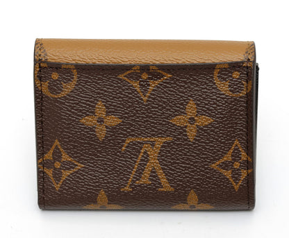 Louis Vuitton ルイヴィトン ポルトフォイユ・ゾエ コンパクトウォレット M80725 モノグラム・リバース　ブラウン 2600154