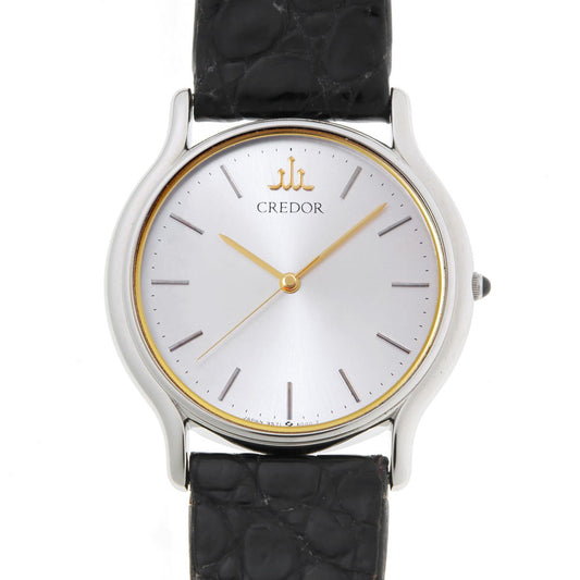 SEIKO セイコー クレドール クォーツ 9571-6000 SS メンズ 時計 2610008