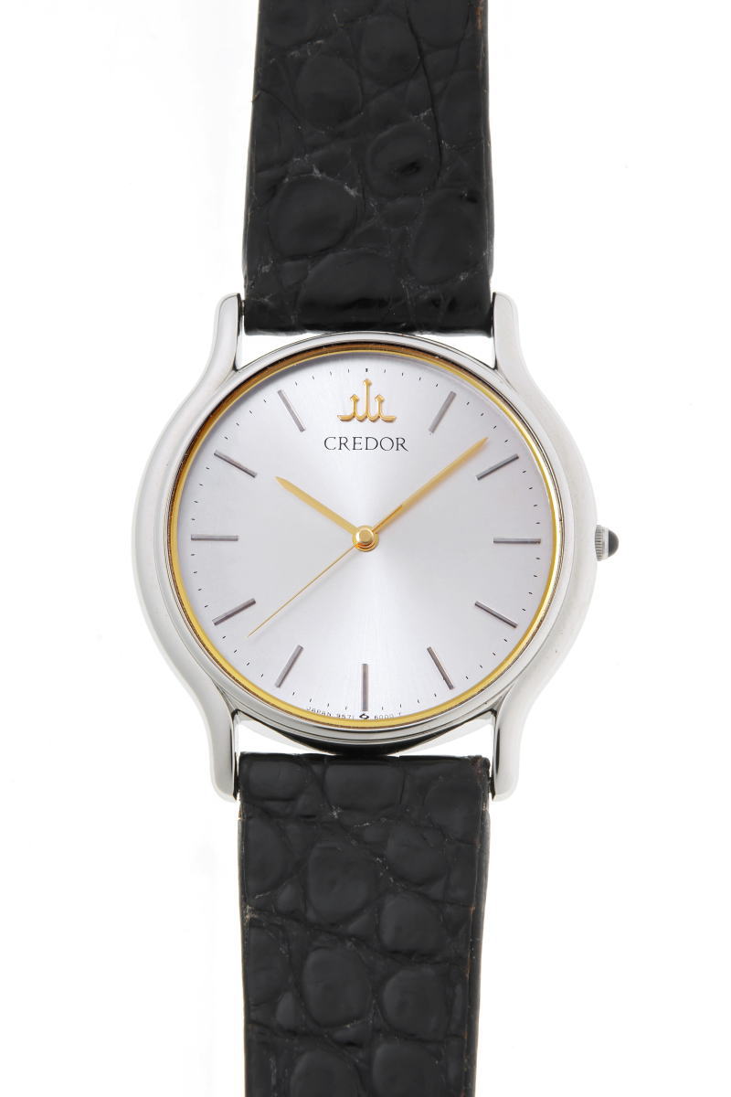 SEIKO セイコー クレドール クォーツ 9571-6000 SS メンズ 時計 2610008