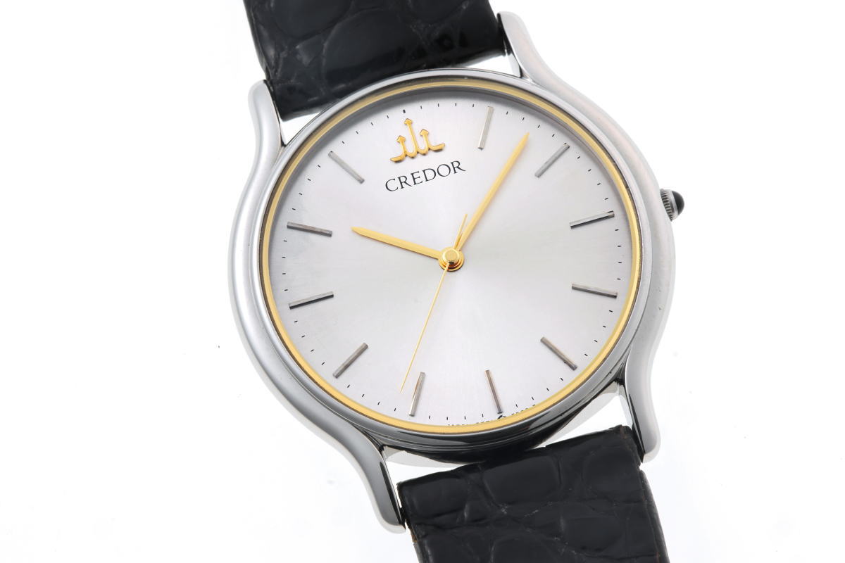SEIKO セイコー クレドール クォーツ 9571-6000 SS メンズ 時計 2610008