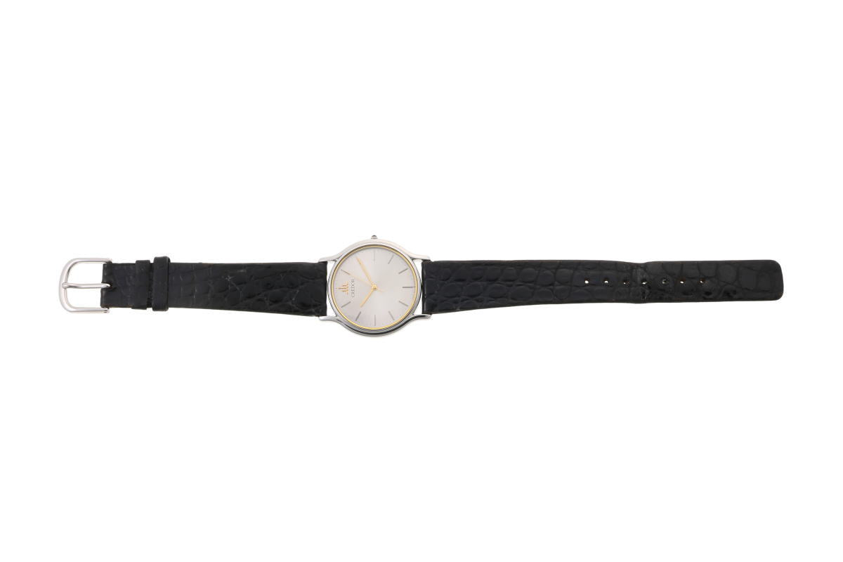SEIKO セイコー クレドール クォーツ 9571-6000 SS メンズ 時計 2610008