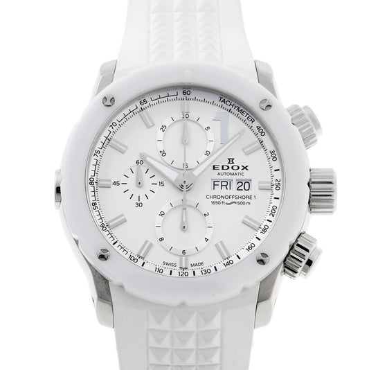 EDOX エドックス クロノオフショア1 クロノグラフ デイデイト オートマチック 01122-3B1-BIN1-S SS / CE メンズ 時計 2610011