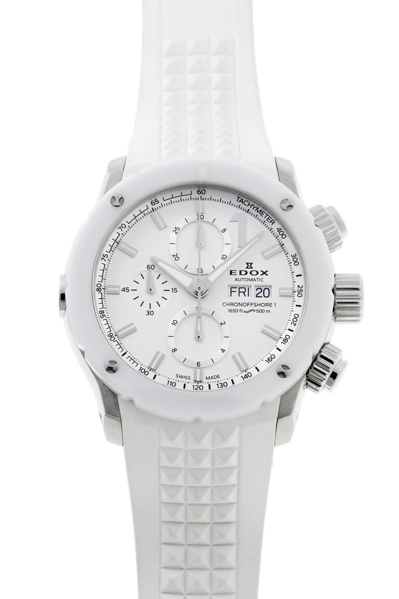 EDOX エドックス クロノオフショア1 クロノグラフ デイデイト オートマチック 01122-3B1-BIN1-S SS / CE メンズ 時計 2610011