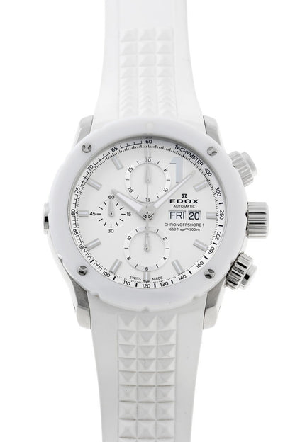 EDOX エドックス クロノオフショア1 クロノグラフ デイデイト オートマチック 01122-3B1-BIN1-S SS / CE メンズ 時計 2610011