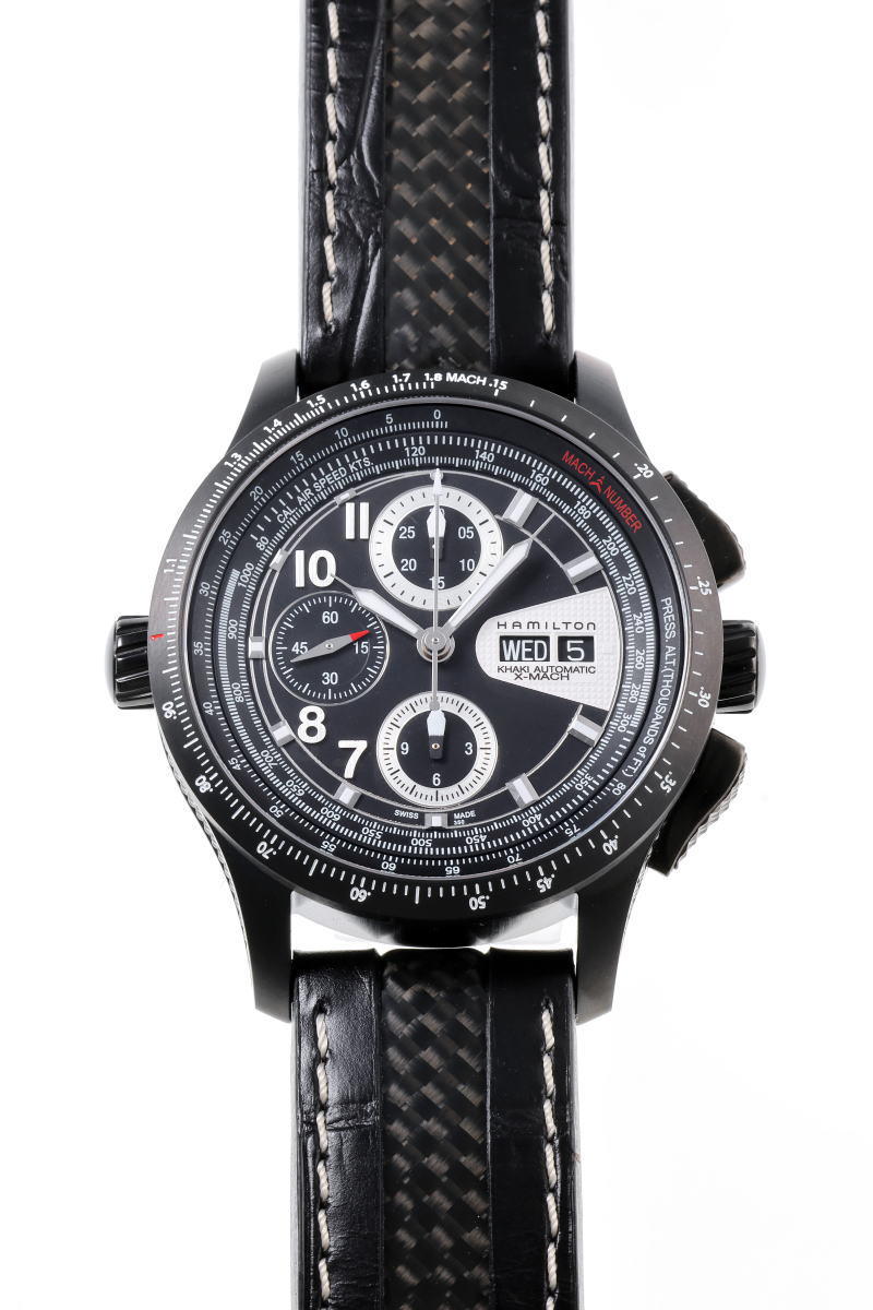 HAMILTON ハミルトン カーキ X-マッハ オートマチック H76686735 / H766860 SS PVD メンズ 時計 2610015