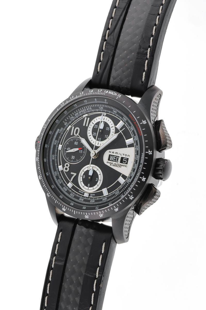 HAMILTON ハミルトン カーキ X-マッハ オートマチック H76686735 / H766860 SS PVD メンズ 時計 2610015