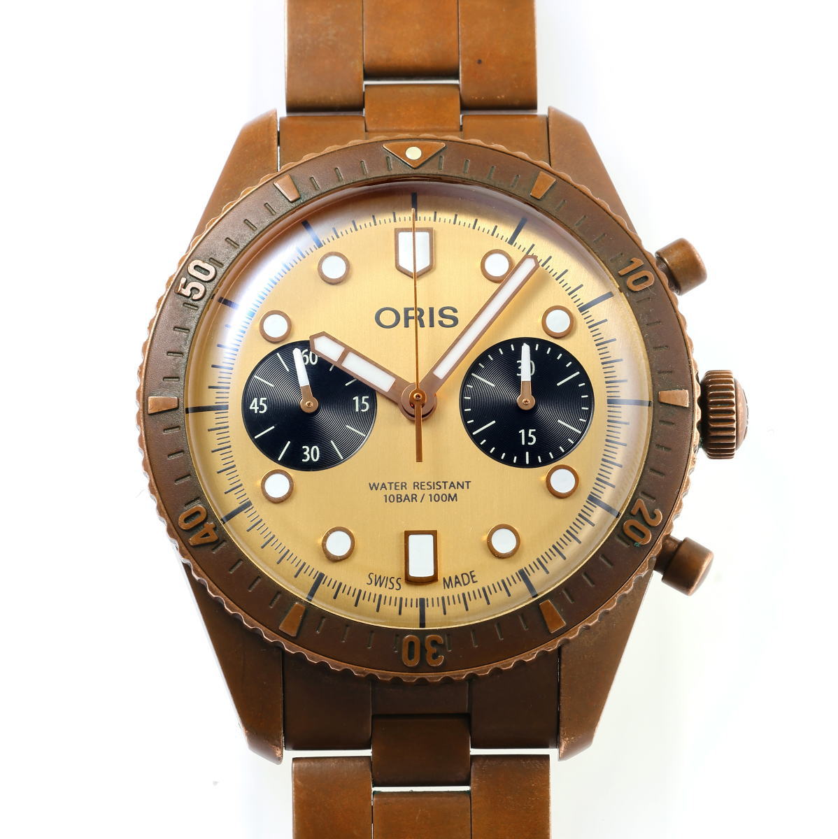 ORIS オリス ダイバーズ ヘルシュタイン 2020 オートマチック 01 771 7744 3182 ブロンズ メンズ 時計 2610016