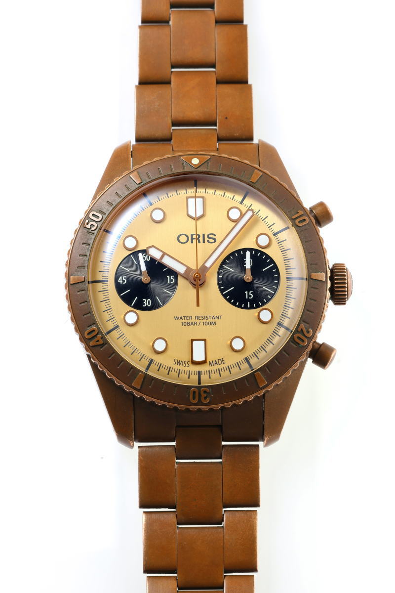 ORIS オリス ダイバーズ ヘルシュタイン 2020 オートマチック 01 771 7744 3182 ブロンズ メンズ 時計 2610016