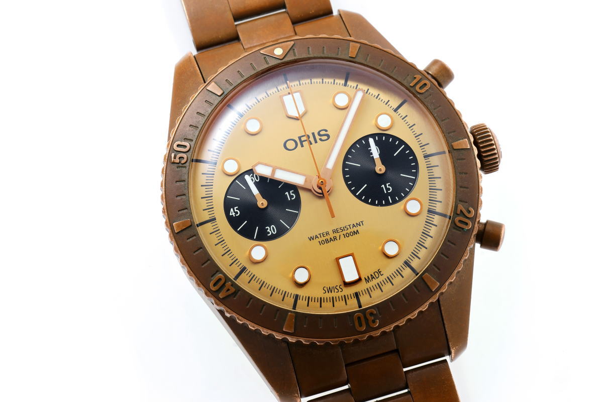 ORIS オリス ダイバーズ ヘルシュタイン 2020 オートマチック 01 771 7744 3182 ブロンズ メンズ 時計 2610016